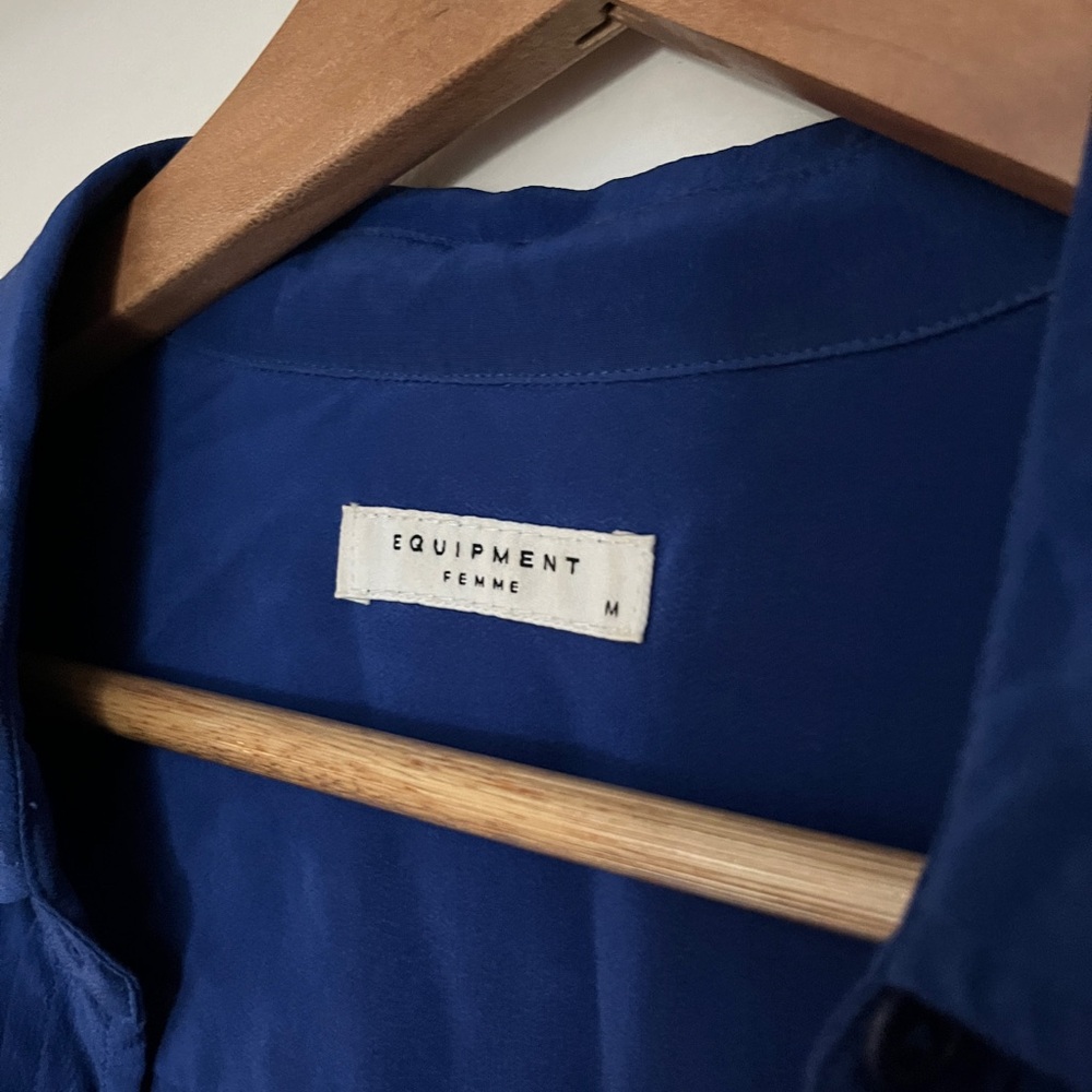 Equipment Femme 100% silk blouse